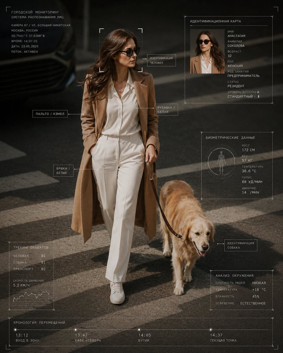 Cyber-Core HUD Surveillance Photography