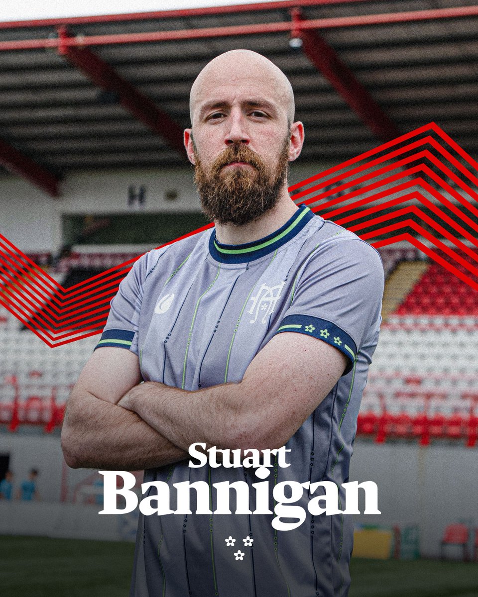 theacciesfc's tweet photo. ✍️ We are delighted to announce the signing of Stuart Bannigan until the summer of 2027, subject to SFA approval.

Welcome to Hamilton, Stuart!