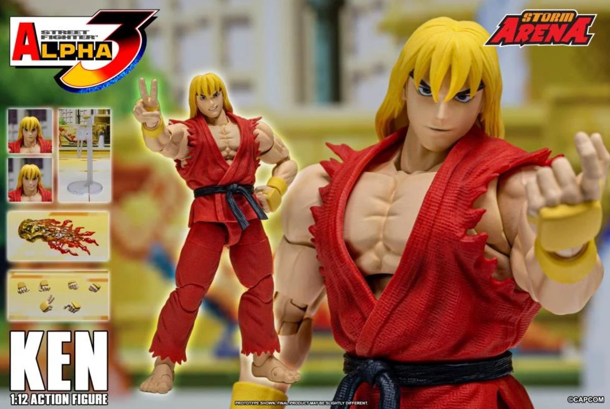 videogamedeals's tweet photo. Pre-Order: Street Fighter Alpha 3 Storm Arena Ken 1/12 Scale Action Figure $34.99 via Big Bad Toy Store. https://t.co/aYrwpmgJt1 #ad

Ryu https://t.co/ovtNUg5PB4

Out This Month. https://t.co/3zAAA0djaX