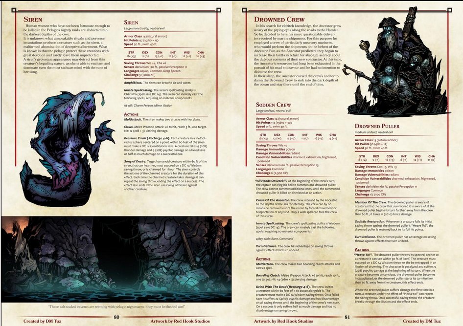 dm_tuz's tweet photo. Just saying: I made a 157 lage monster handbook for free that you should check out featuring all the enemies from Darkest Dungeon and their different difficulties.

#DnD #TTRPG #DnDHomebrew #TTRPGcommunity

While you're at it check out more of my stuff on Patreon! https://t.co/eptfotLwzE