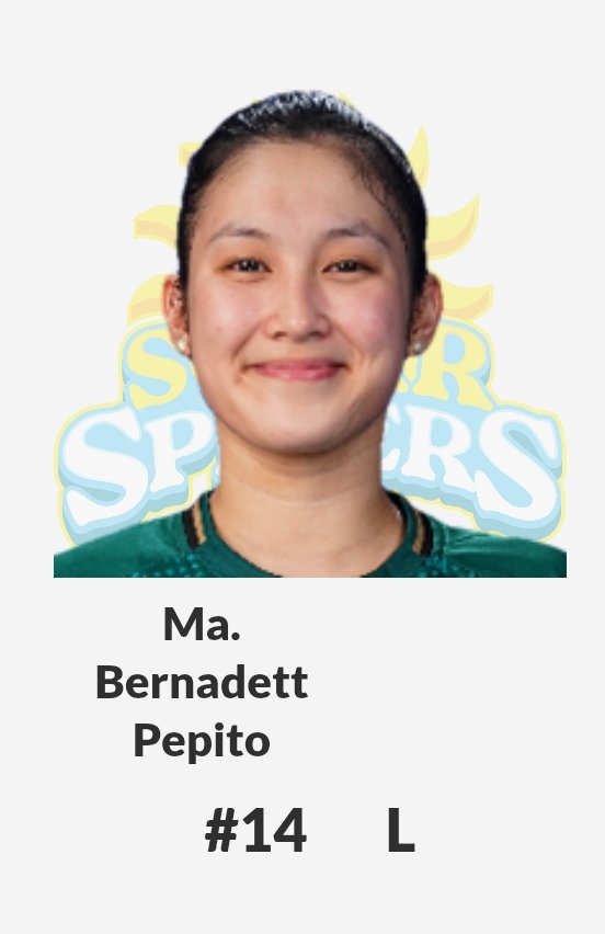 divuhvolley's tweet photo. IT'S OFFICIAL! NUMERO KATORSE NA SI DETDET PEPITO! 🌞

#PVL2026 #Capital1 https://t.co/j7YETxHysS