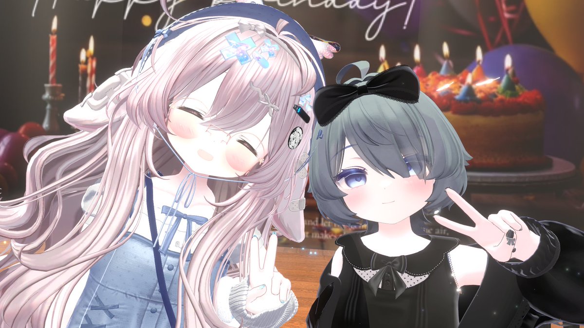 c1ows_VRC's tweet photo. あいらぶゆー
どるちとツーショ取ることあんまりないからうれち https://t.co/bU3r3Pvj6x