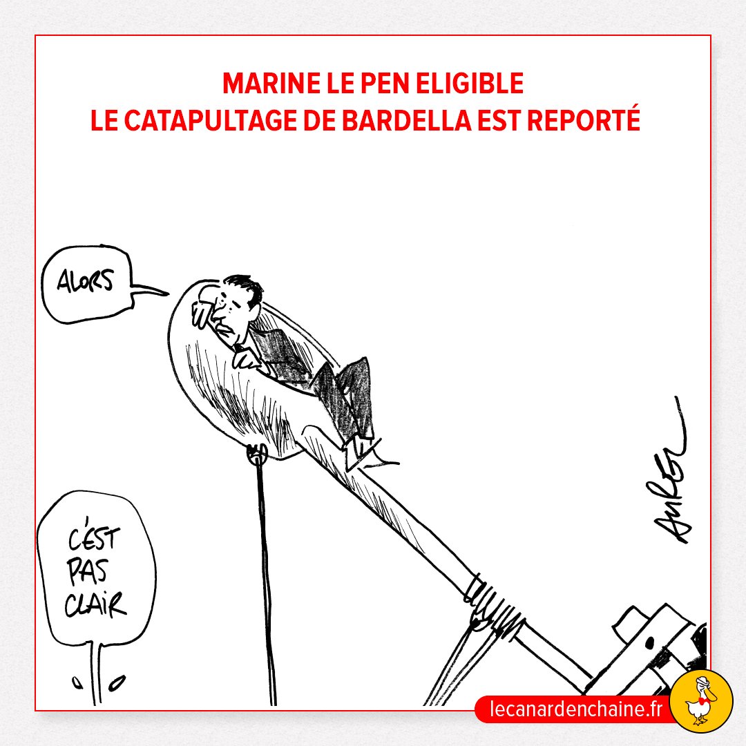 canardenchaine's tweet photo. ✏️ Vu par Aurel
#marinelepen https://t.co/HLjop70BG7