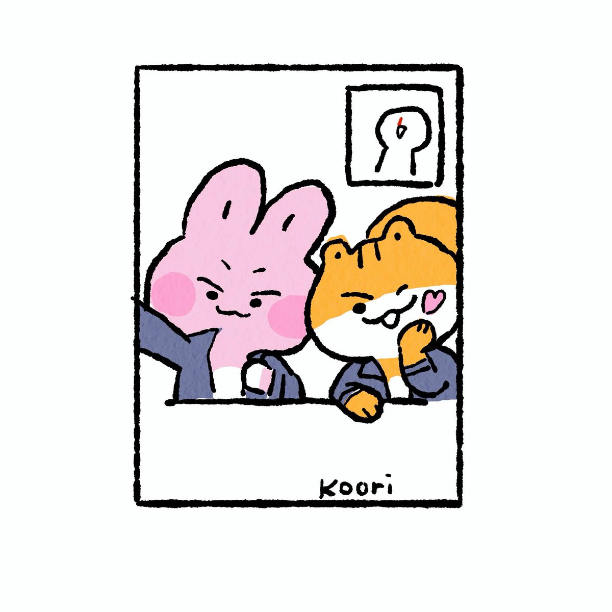 koori_heeala's tweet photo. MATZ time hehe🐰🐿
(Specially love 2🐰💖1🐿😈)
#ATEEZ #MATZ #seongjoong https://t.co/k0r0ctUii1