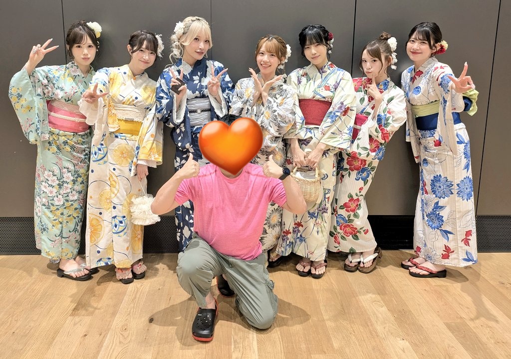 Yuta09314Bo's tweet photo. 2026年7月7日(火)
『UP DANCE ENTERTAINMENT 浴衣大特典会』
@ シティホール＆ギャラリー五反田
MyDearDarlin チェキ＋集合写メまとめ
#マイディア
#MyDearDarlin https://t.co/zLx5iThLbr