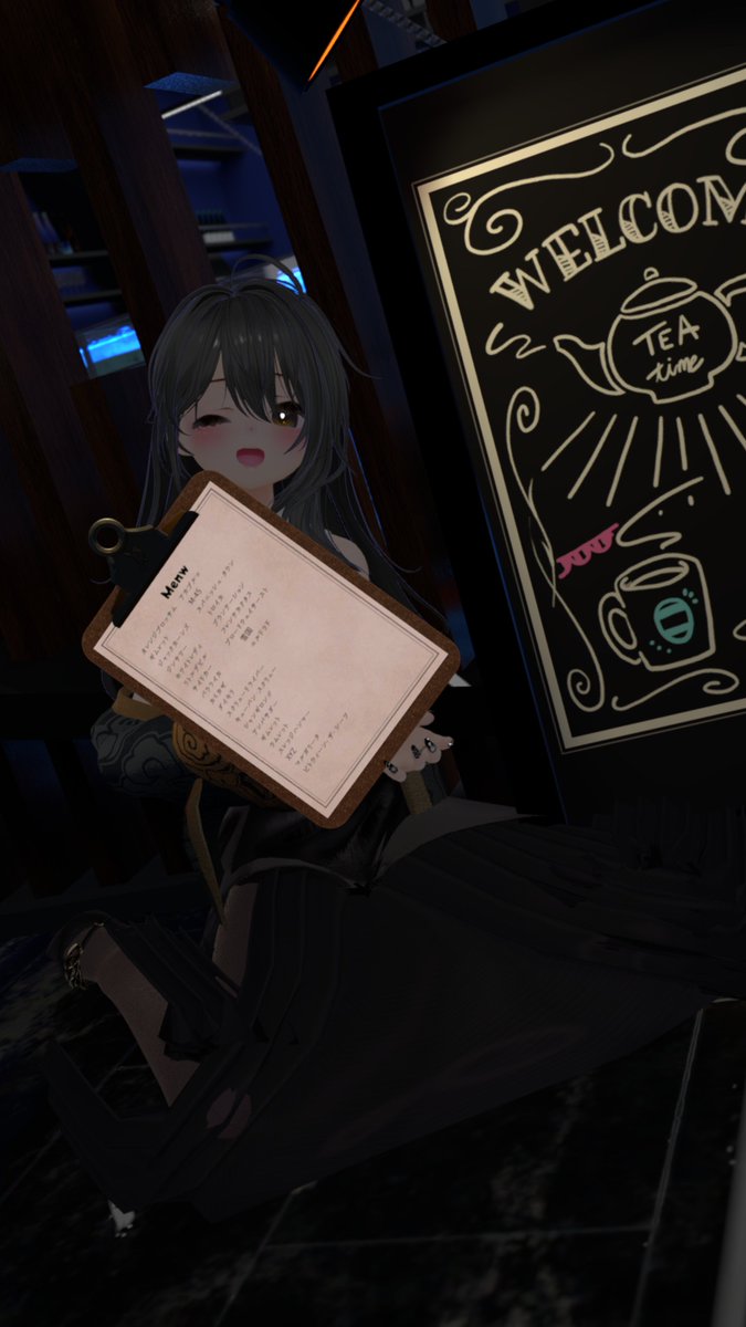 RainDropVRC's tweet photo. 【キャスト紹介】 
名前：しゃけいぬ　 
一言： あなたの好きなものについて聞かせてくれると喜びます！お気に入りの改変も見せてください！
好きなもの：改変、小さな命、ふわふわもこもこなもの
得意なカクテル： ぬるい失敗したカクテル（レインドロップ）
主催からひと言：ネットミームお化け https://t.co/o2LvJKMdP5