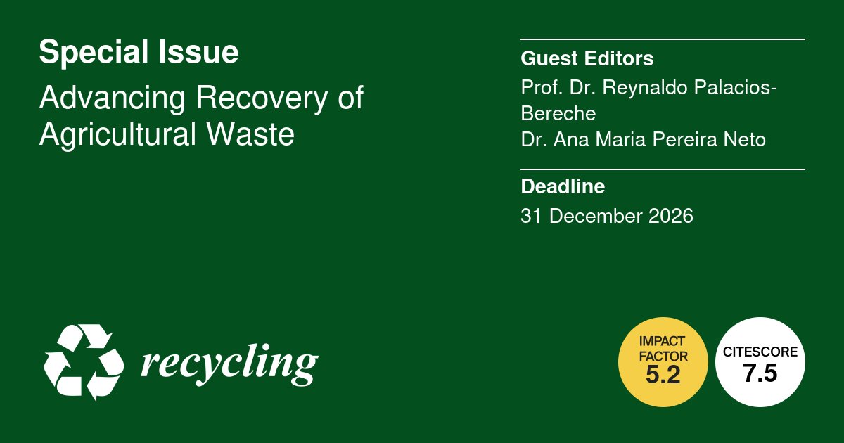 Recycling MDPI tweet media