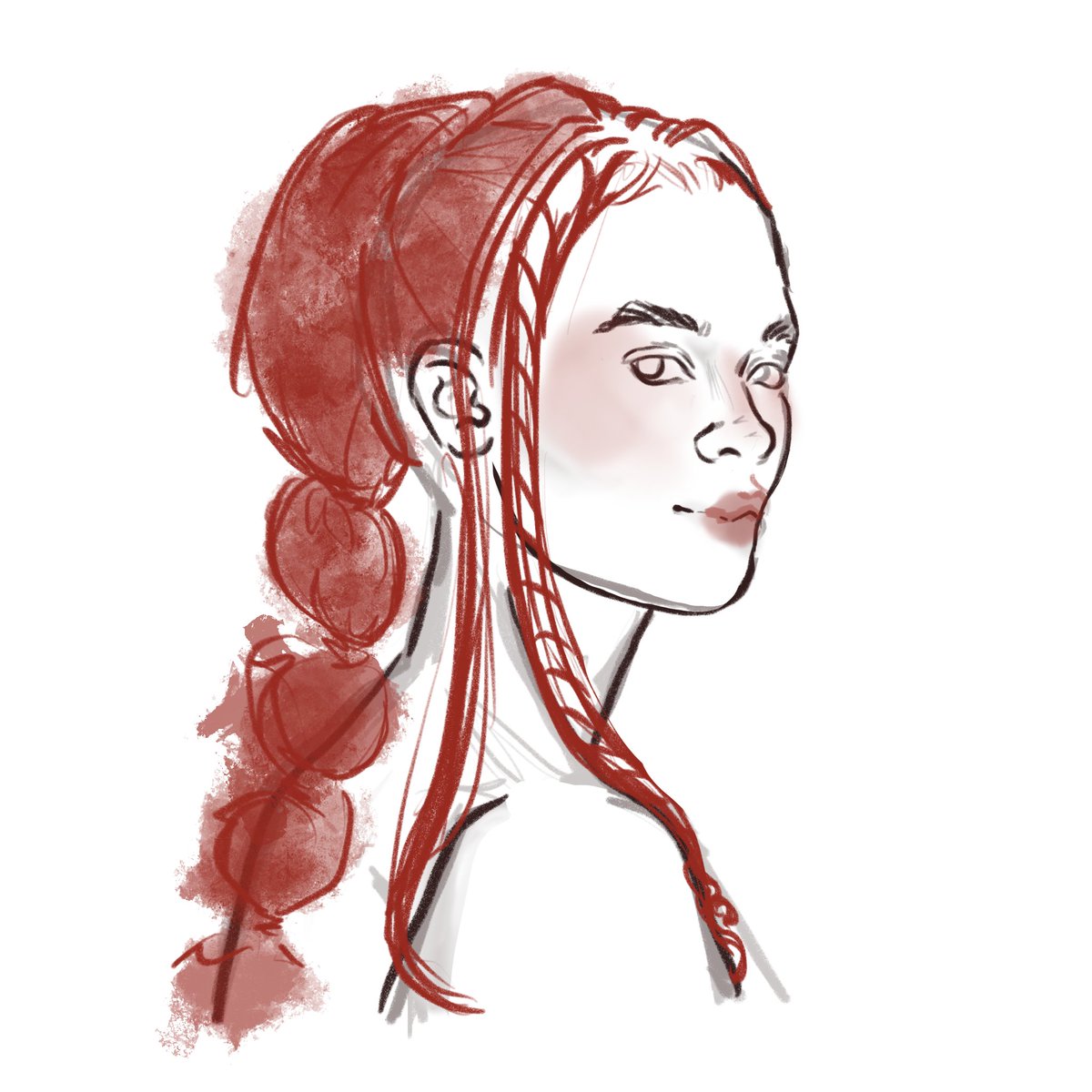 ellemoldfyre's tweet photo. A few designs for Nettle's hair I played around with for my recent commission for @/thelaughingtree on tumblr
#nettles #hotd #asoiaf https://t.co/fZHkkI8RUr