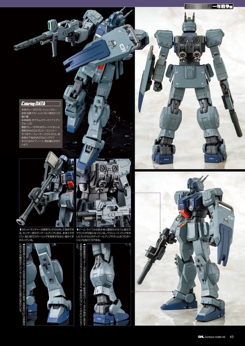 FabrizioGunjap's tweet photo. HGUC 1/144 RX-79 [G] SW Slave Wraith [Parachute pack]
modeled by WONDER-MARU https://t.co/JPlIJoXNWp