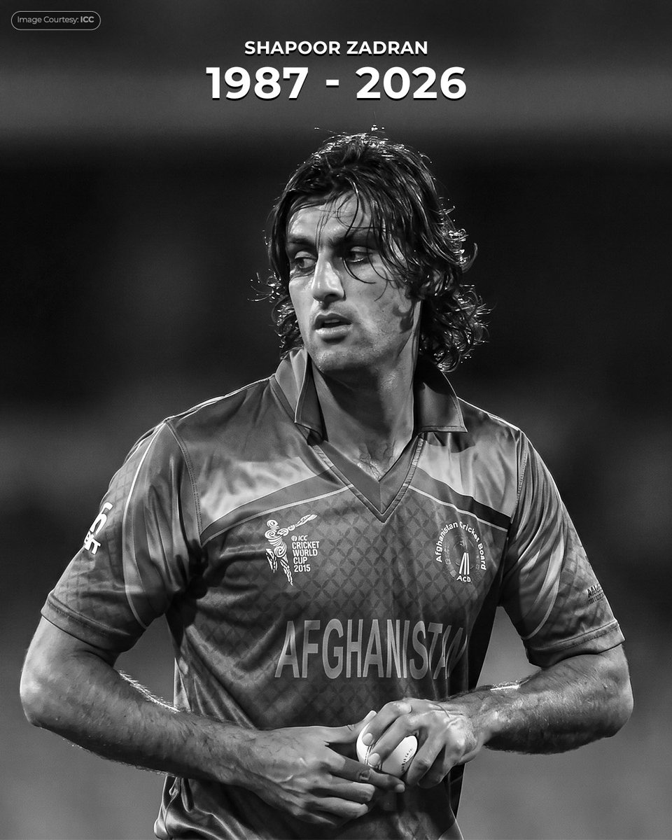 mipaltan's tweet photo. Saddened to hear about the passing of Shapoor Zadran.

Sending strength and heartfelt condolences to his family, friends, and loved ones. https://t.co/NOB9D9apR5