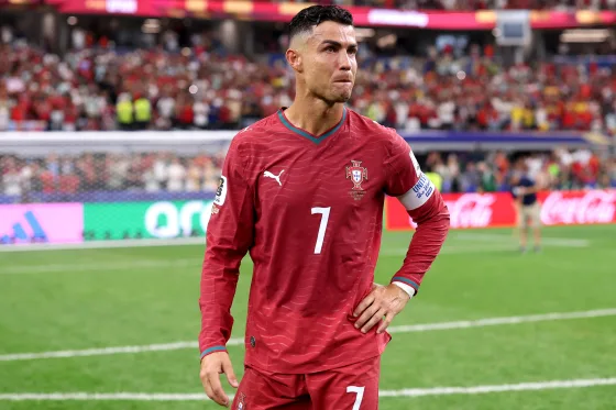 TrinitySports_3's tweet photo. POST EXTRA — The End of an Era 🐐
Cristiano Ronaldo played his final World Cup match tonight in Dallas — and it's worth taking a moment to appreciate what he meant to international football.
5 World Cups. 6 tournaments with goals scored — the only player in history to do that. 130 international goals. The all-time leading scorer in men's international football.
He carried Portugal on his back for two decades. A nation of 10 million people that consistently punched above its weight at every major tournament — largely because of one man.
He won EURO 2016. He won the inaugural UEFA Nations League. He dragged Portugal through qualifying campaigns, group stages and knockout rounds year after year almost single-handedly.
Tonight wasn't the ending anyone wanted for him. No final. No sixth World Cup goal. Just a 1-0 defeat in Dallas and a quiet walk off the pitch.
But the numbers don't lie and the legacy is undeniable.
Cristiano Ronaldo is the greatest international goalscorer who ever lived. Full stop. 🐐👋
#Ronaldo #Portugal #WorldCup2026