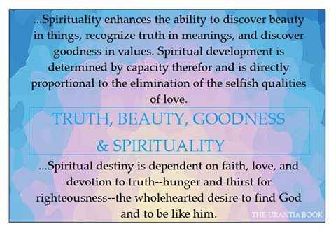 UrantiaChurch's tweet photo. #Spirituality #Enhance #DiscoverBeauty #RecognizeTruth #DiscoverGoodness #Development #Capacity #Love #Destiny #Faith #Devotion #Truth #Righteousness #FindGod #Urantia https://t.co/Zr38fLUvnC