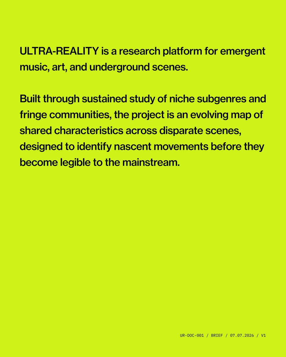 ULTRA-REALITY tweet media