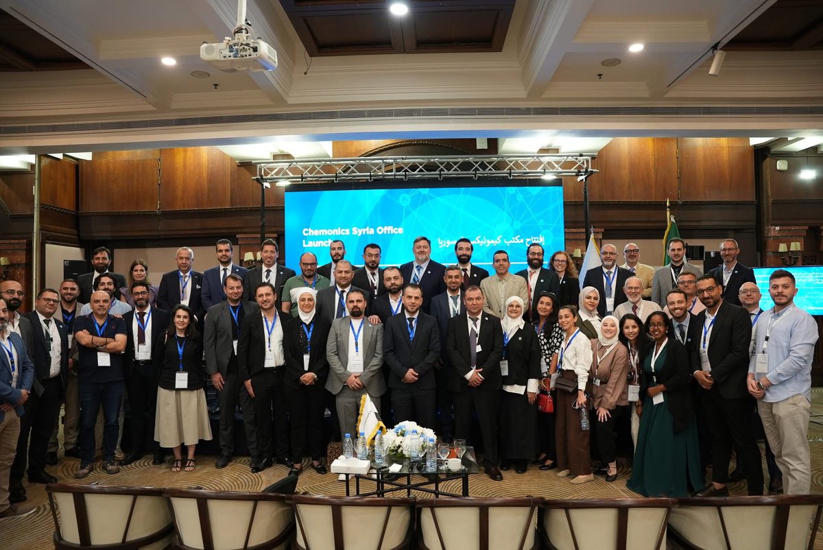 monzersallal's tweet photo. I participated as a panelist at the opening of @Chemonics International's office in Damascus. I highlighted the importance of community-led early recovery in Syria, stressing that lasting impact depends on aligning national &amp; international efforts with local priorities. https://t.co/ioHoFKYXwe