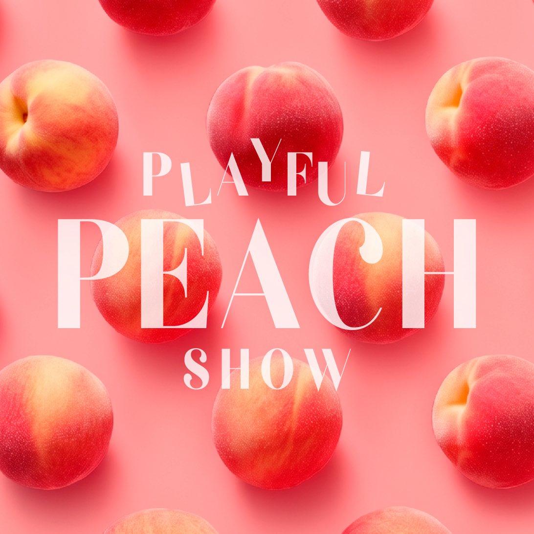 hs_1ffoodevent's tweet photo. 明日からの食祭テラスはこんな感じ🍑

🍑PLAYFUL PEACH SHOW🍑
　　7月8日〜7月13日

桃活しませんか？
食祭テラスならではの視覚でも味覚でも楽しめるパフェやテイクアウトできる桃スイーツをぜひ！

https://t.co/id0Wi3ECl2 https://t.co/Pp0XV6Matv