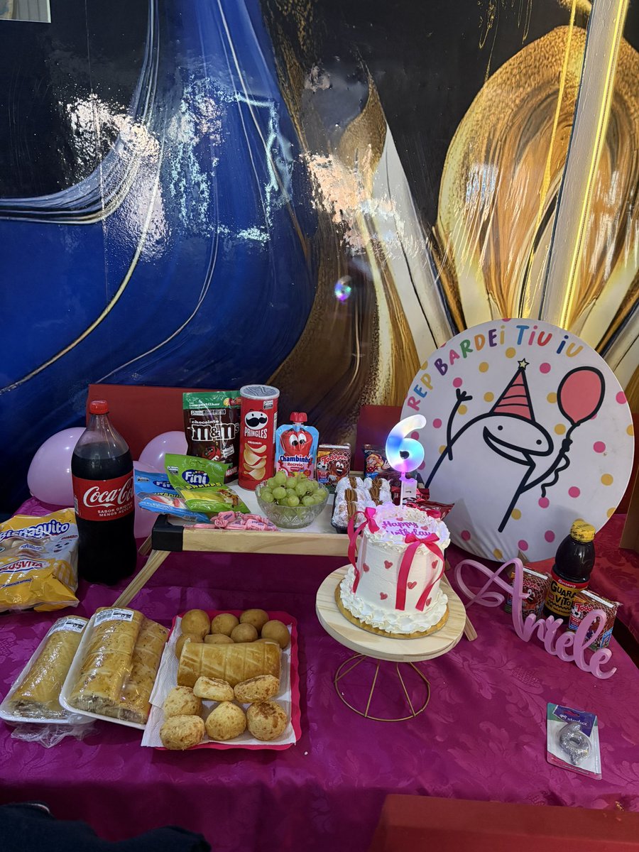 krldri_'s tweet photo. Enquanto eu existir você nunca estará sozinha ! Feliz 6 aninhos meu amor 😍🎀🩷🎊 https://t.co/Kz29sRF7RQ
