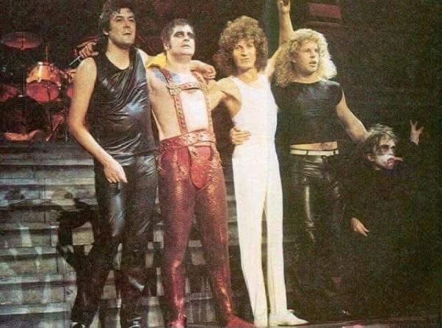 OzzyOsbourne's tweet photo. Speak of the Devil Tour Leg 
Pete Way, Tommy Aldridge &amp; @BradGillisNR https://t.co/PYLTf5hRsh