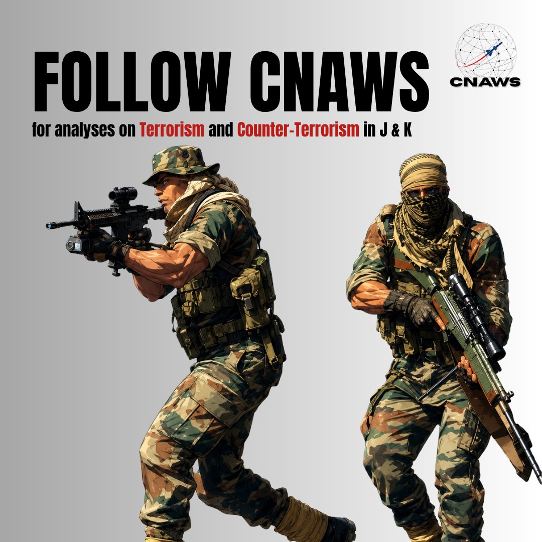 CNAWS1's tweet photo. Follow CNAWS for analyses on Terrorism and Counter-Terrorism in Jammu and Kashmir! https://t.co/6oR71VQz6j