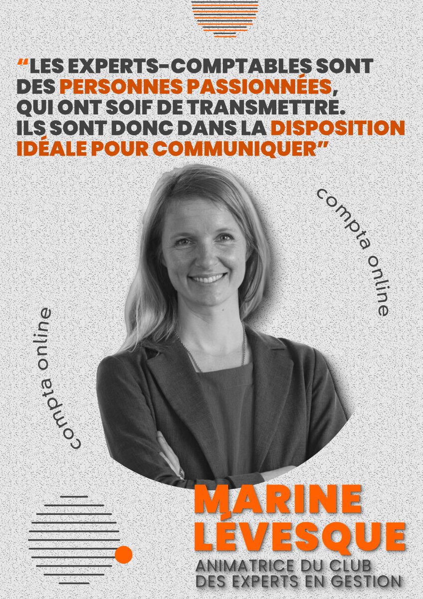 ComptaOnline's tweet photo. 🎙 Marine Lévesque, animatrice du Club des experts en gestion
👀 Lire l'interview 📌 https://t.co/cB3DgQFIHO
#ExpertComptable #Podcast #Baromètre #Transformation #Marque #IA https://t.co/ncgTBnaXRv