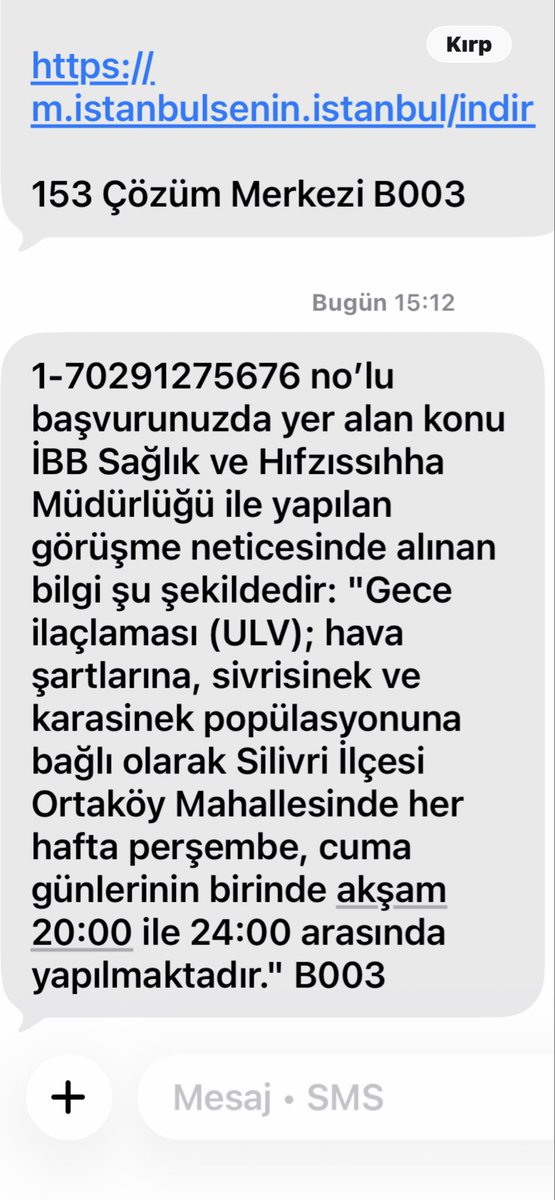 ErkanlR's tweet photo. @IBBcozummerkezi.   Aşağıdaki sizin mesajınız Erkanlı Country ortaköy zirveler sok no 4/A da. Bize şu ana kadar gelinmedi. Geçmişte devamli bir araç geliyordu 60 dönüm arazi ve gölet var sinek ve sivrisinekten geçilmiuor. At baktığımız için kara sinek çok fazla https://t.co/2f2e6obkge