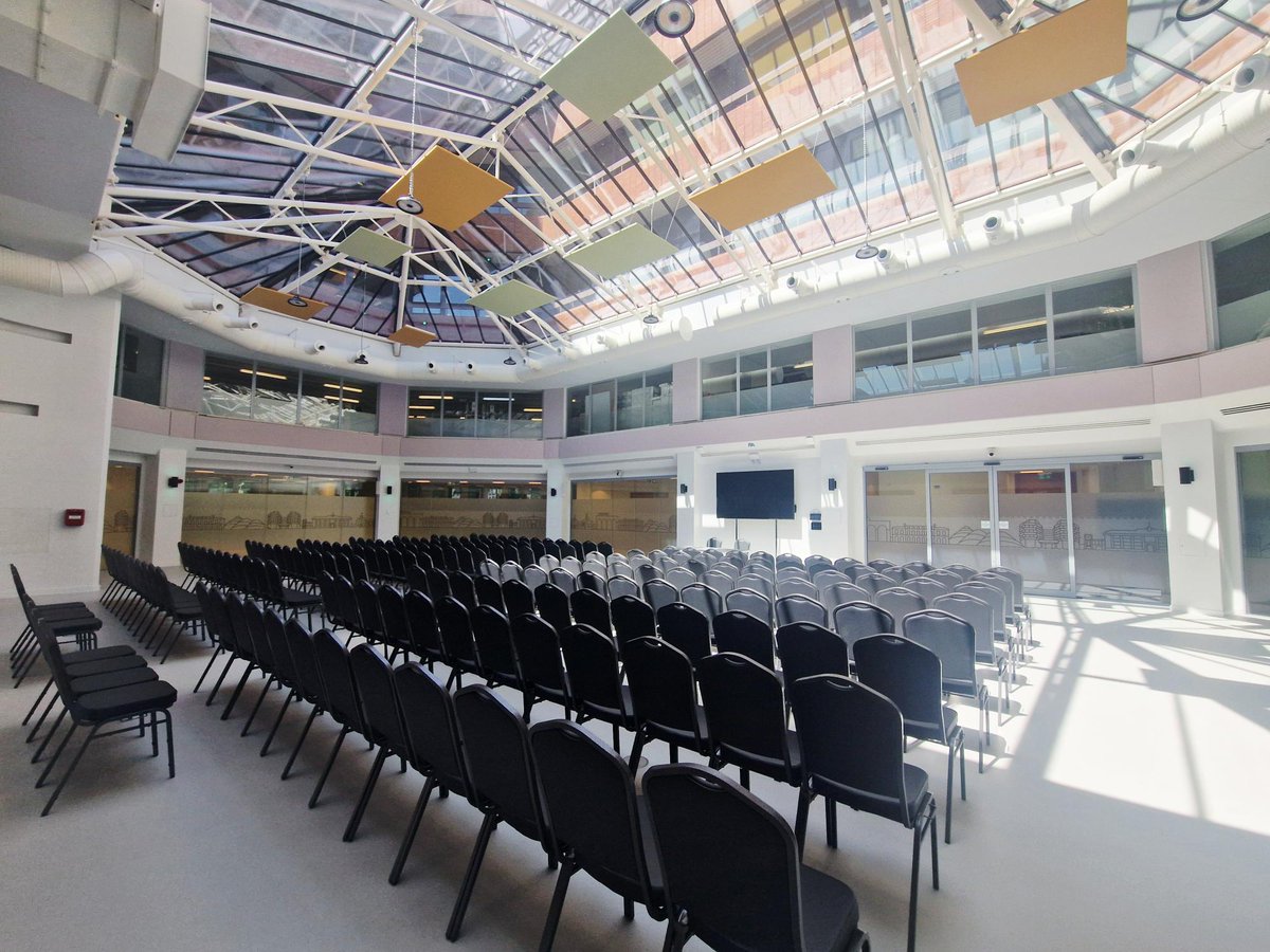 EalingCouncil's tweet photo. The newly renovated ground floor of Perceval House is now open for hire! 🎉

🏢 Flexible spaces for meetings, classes &amp; community events
🎭 Free cultural &amp; wellbeing events this summer
📚 New Learn Ealing skills hub coming soon

Find out more here:  https://t.co/tKcxwEKG1d https://t.co/ke4PUejzi0