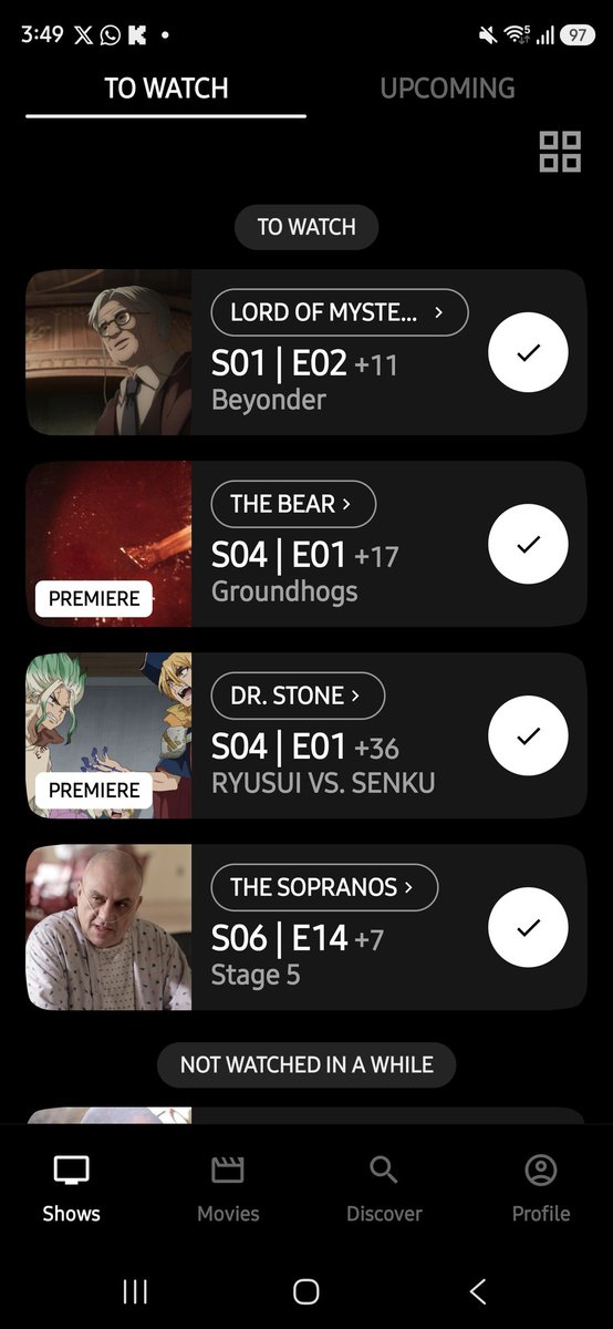 senan8_8's tweet photo. توني حملت suite tv 

@suitetvapp

هو اكثر برنامج يشابه tv time
والله حسيت بسعادة صراحة لان جربت كذا واحد وماعجبني منهم شي 

مميزات البرنامج رهيبة وفي مميزات جاية بالطريق 

اكثر شي عجبني فيه يدعم اللغة العربية 

وهذي صور من البرنامج https://t.co/IPWa86ePYV