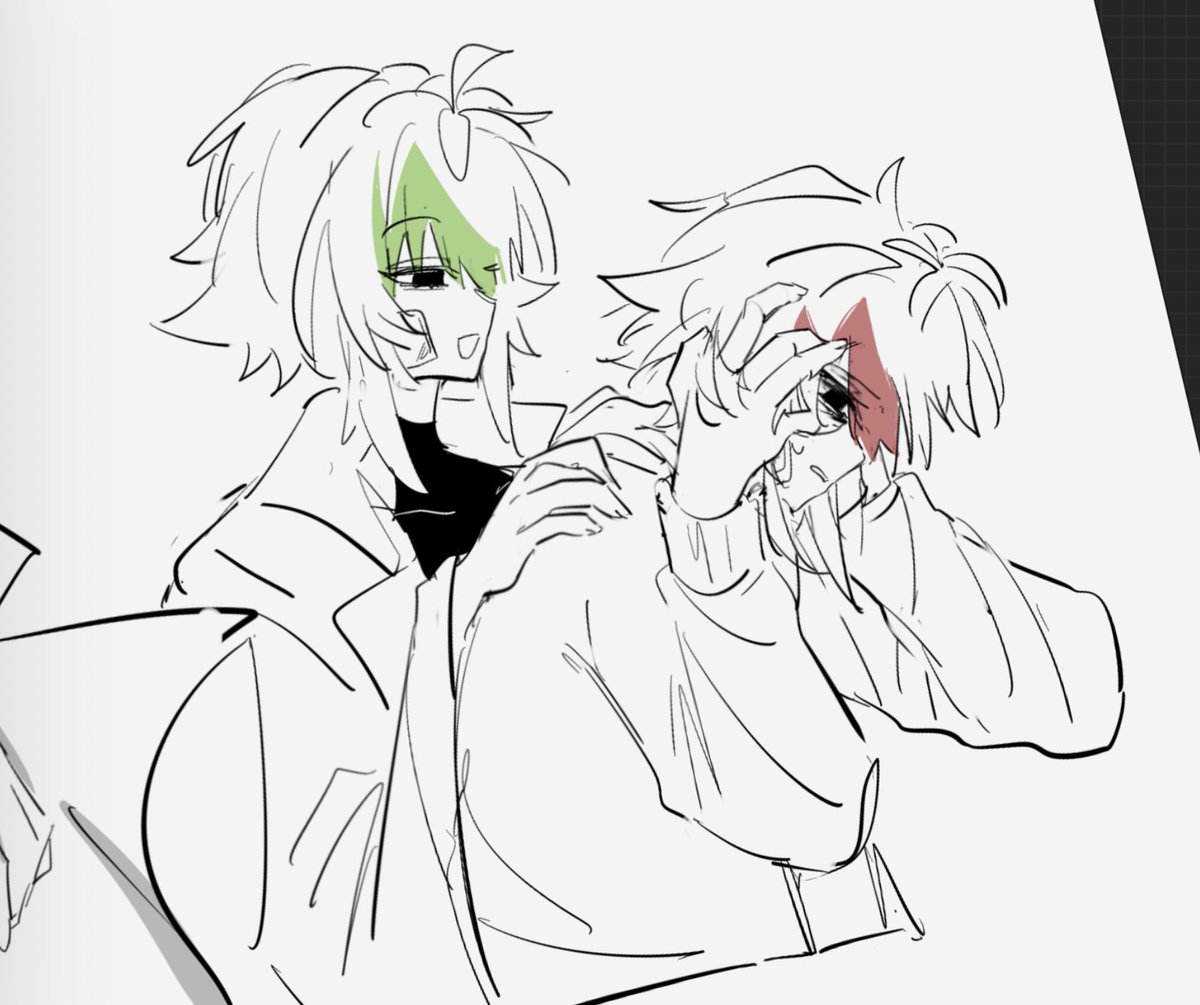 fljiw's tweet photo. ｳﾞｨ波が2人いる謎軸、好き https://t.co/4rxcvQg4pT