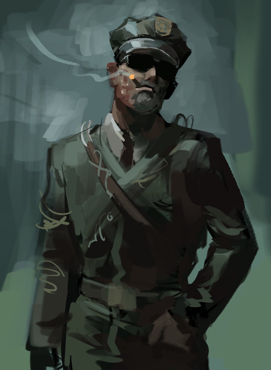 r0r1chka's tweet photo. #OutlastTrials Sergeant Leland Coyle https://t.co/X7PASGagKj