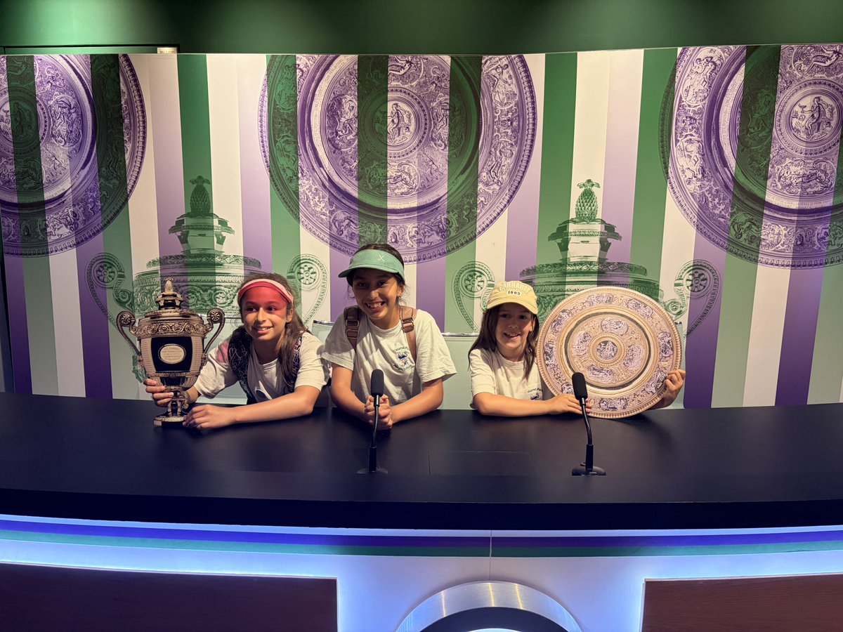 HurstParkSchool's tweet photo. Refueled after lunch on Henman Hill and now exploring the Museum! 🥪🏛️ From picnics in the sun to discovering tennis history, the kids are having an amazing day! 

@LEOsports7  #WeAreLEO https://t.co/NNVBB5A1EF