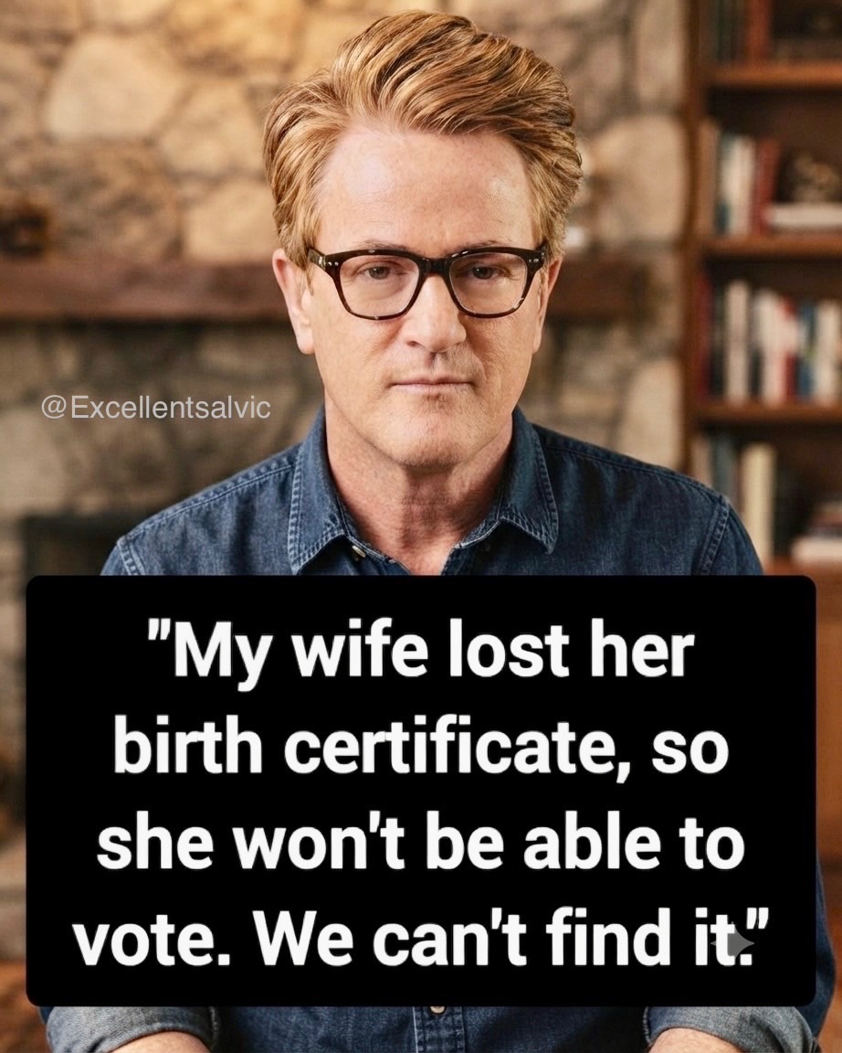 Excellentsalvic's tweet photo. What is your Honest response to Joe Scarborough? https://t.co/T0MdrI1cX8