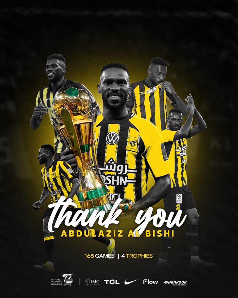 centr_sa's tweet photo. 🚨🚨| عاجل — رسمياً :

يعلن نادي #الاتحاد مغادرة لاعبيه "عوض الناشري - عبدالعزيز البيشي" عن صفوف الفريق ⚫️🟡

#الاتحاد | #ittihad https://t.co/TtFlEcKNLT