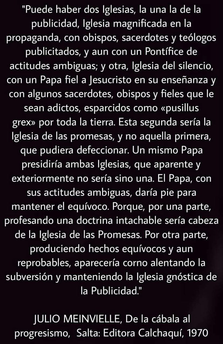 BriGargurevich's tweet photo. @ExtremoFascista Con Meinvielle no se escandalizan. https://t.co/mVk6211Uv1