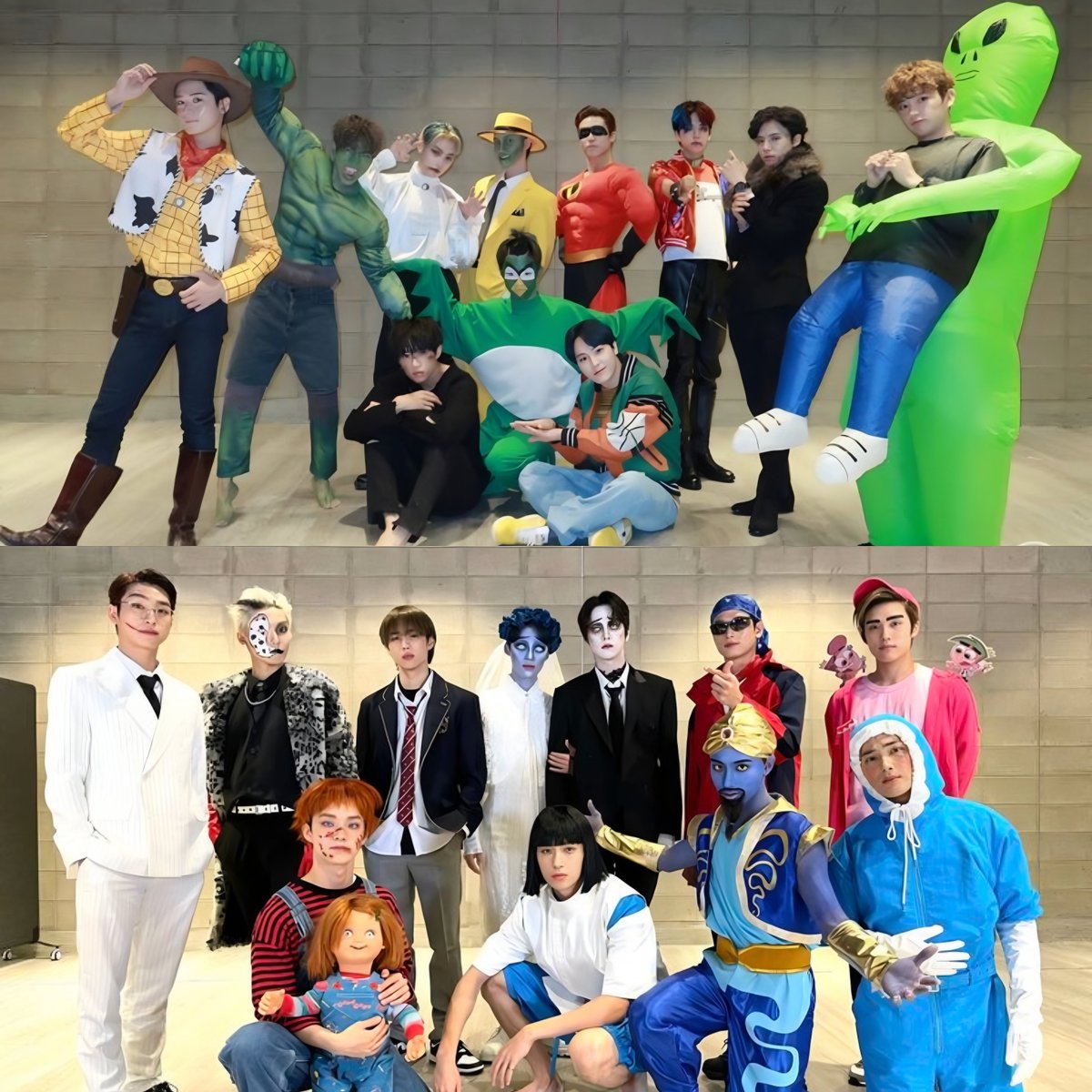 ericyoungjse's tweet photo. the boyz are so dedicated when it comes to Halloween costumes 🤓💝 https://t.co/cgxBk6gFoj