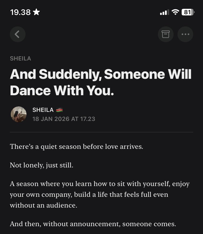 timmcthy's tweet photo. turns out, the secret isn’t in finding someone else to dance with. It’s in getting so good at dancing by yourself that love just naturally finds its way to your floor. https://t.co/faEAztePC6