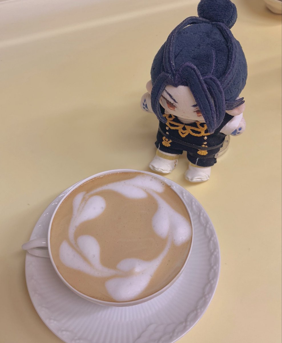 nicosan33's tweet photo. ラテアートに挑戦してみた https://t.co/Q70II96BsX