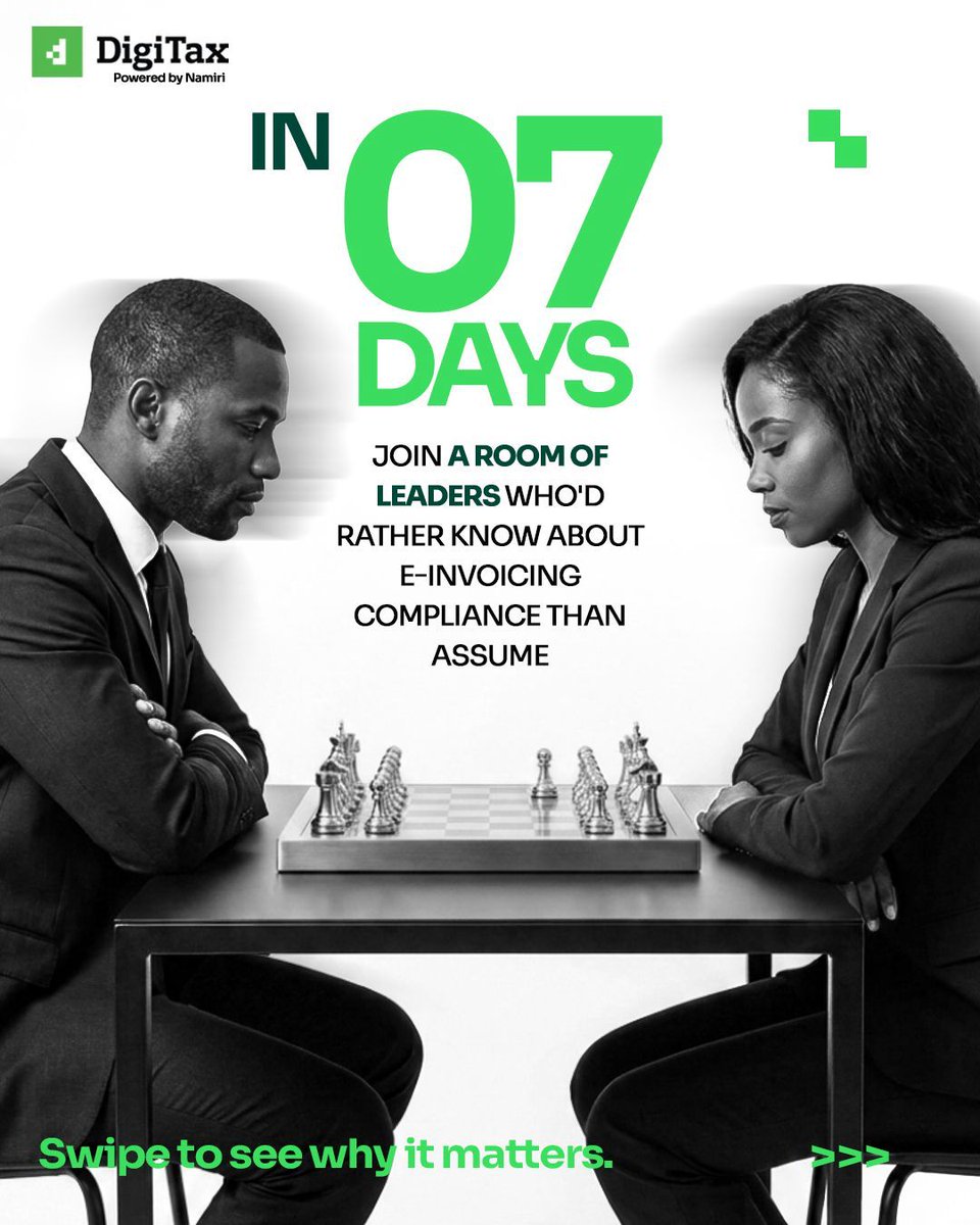 DigiTax_Tech's tweet photo. 🇳🇬One week out.
There is a meaningful difference between filing an invoice and having it validated in real time through the NRS. 
Most businesses have not yet had the chance to examine that distinction closely. https://t.co/oaBq2ImFKy
