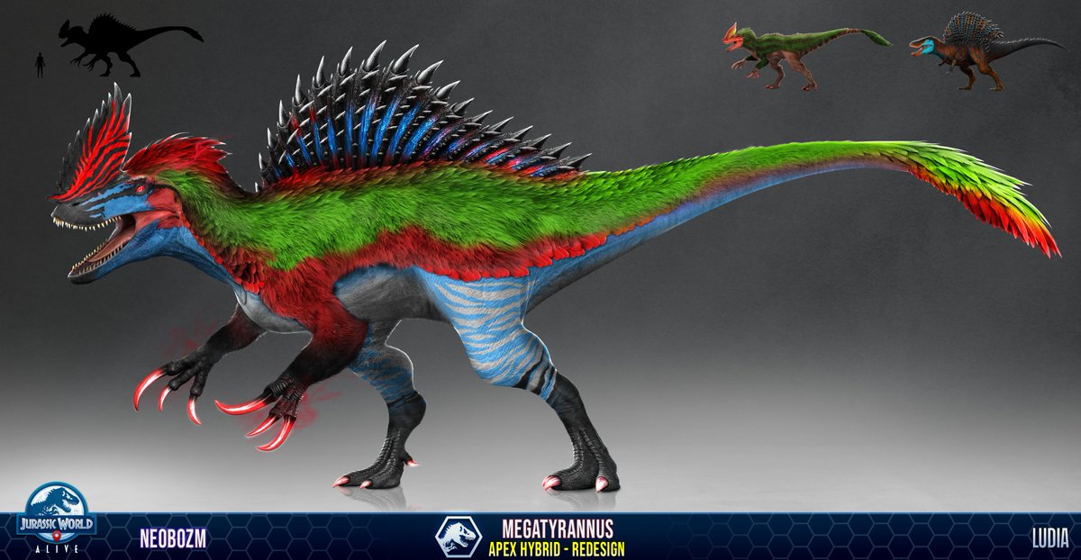 HybridJw's tweet photo. #dinosaur #art #JurassicWorldAlive #JurassicWorld #fanart https://t.co/eLI0L66TQP