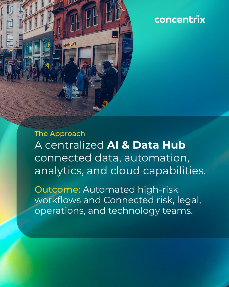 ConcentrixIND's tweet photo. AI is only as effective as the foundation it's built on. For one leading UK bank unlocked faster decisions, smarter operations, and £42.5M in savings. Read the success story - https://t.co/5r8wJ4DF5J https://t.co/N76WL20yK7