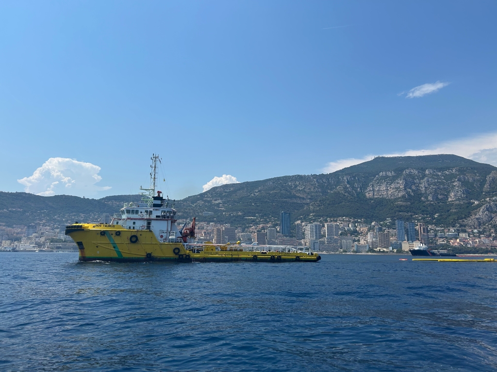 e_geos's tweet photo. e-GEOS, part of @LDO_Space, participated in the international maritime anti-pollution training operation “RAMOGEPol 2026”, held off the coast of Savona and the Principality of Monaco. The exercise took place during the 50th anniversary of the RAMOGE Agreement.

As part of the exercise, e-GEOS was responsible for notifying the possible presence of hydrocarbons at sea through the provision of reports based on #satellite imagery from the COSMO-SkyMed constellation, a programme of @ASI_spazio and the Italian @MinisteroDifesa, for which e-GEOS is the exclusive commercial distributor of satellite data.

The training operation was organised by the @MASE_IT within the framework of the RAMOGE Agreement, in cooperation with France and the Principality of Monaco.

🔗 Read more on the e-GEOS website: https://t.co/EaF3qTuJLA

#WeUnlockEarth

@telespazio | @ASI_spazio | @LDO_Space | @GAF_Munich | @LDO_Fondazione