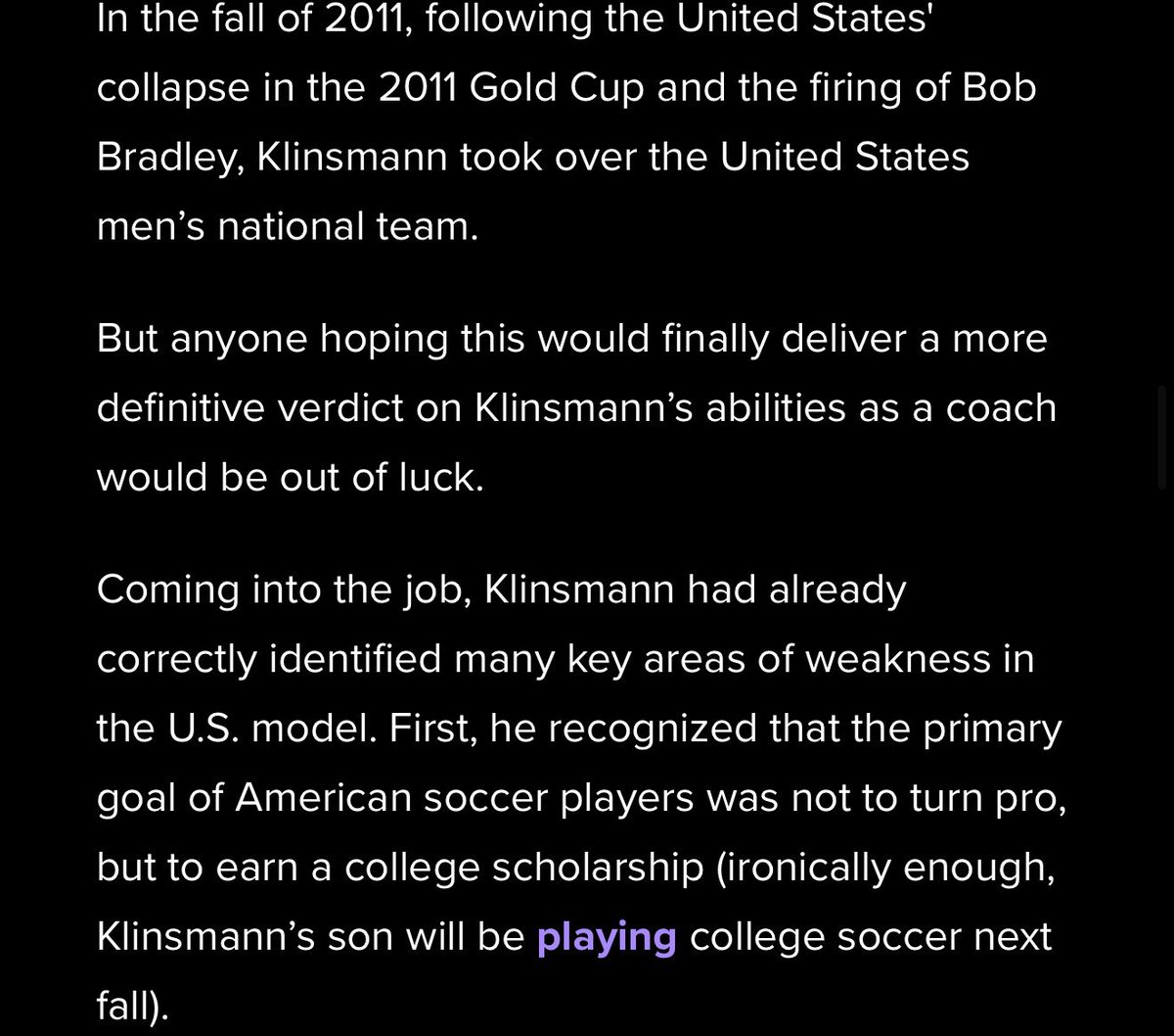 byst's tweet photo. Klinsmann tried to tell them in the 2010s

And rich people wanted him executed for calling a thing, a thing https://t.co/lGgJkpJTVi