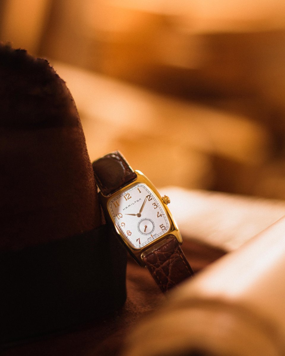 hamiltonwatch's tweet photo. Forever iconic.
From the wrist of Harrison Ford in Indiana Jones to the frame of real life, the American Classic Boulton carries the elegance of old Hollywood and the precision of modern storytelling.
A timepiece made for characters who live their own legend.

#hamiltonwatch 
(Ref. H13431553)