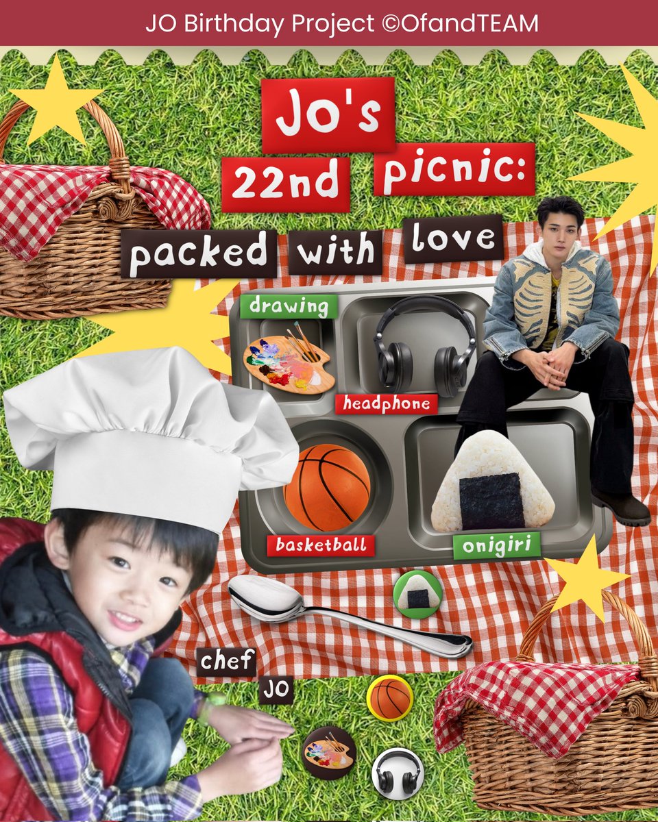 ofandTEAM's tweet photo. ᅠ
The picnic blanket is set, the sun is shining, and every little moment is waiting to be shared with him. Join us as we celebrate Asakura Jo's 22nd birthday with warmth, laughter, and memories packed with love! 🧺🌿
ᅠ https://t.co/ZMyCIAe6fU