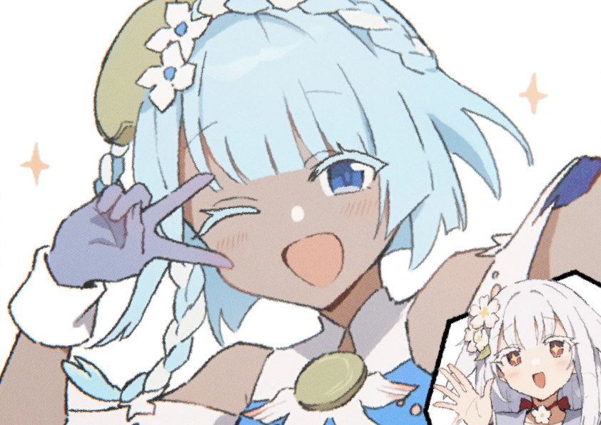 kalmy0's tweet photo. #国旗娘
キラッキラの🇵🇼と、影からオタ活する🇯🇵 https://t.co/xEFuVHF4HN