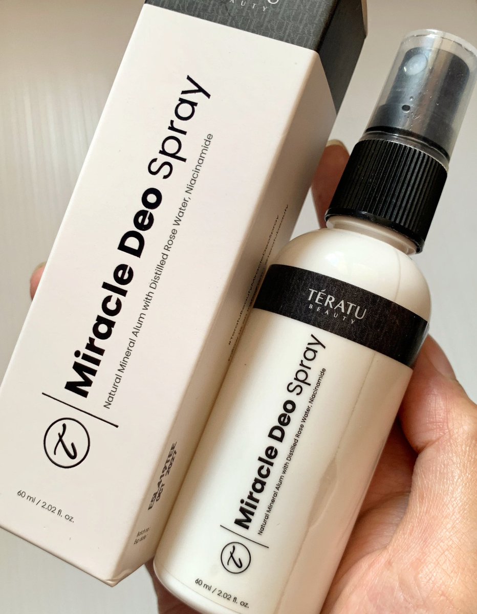 moonlightshasaa's tweet photo. buat yang lagi bingung cari deodorant yang bisa nahan keringat dan bau seharian 🌬

cobain deh Teratu Miracle Deo Spray ✨ formulanya ringan, no white cast, nggak lengket, dan tinggal spray aja sebelum aktivitas https://t.co/tBjq5SsMvw