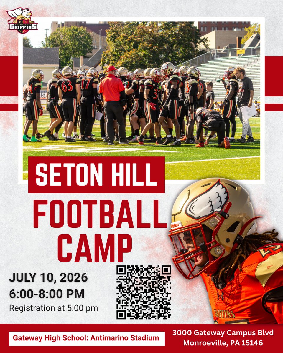 Seton Hill University Football tweet media