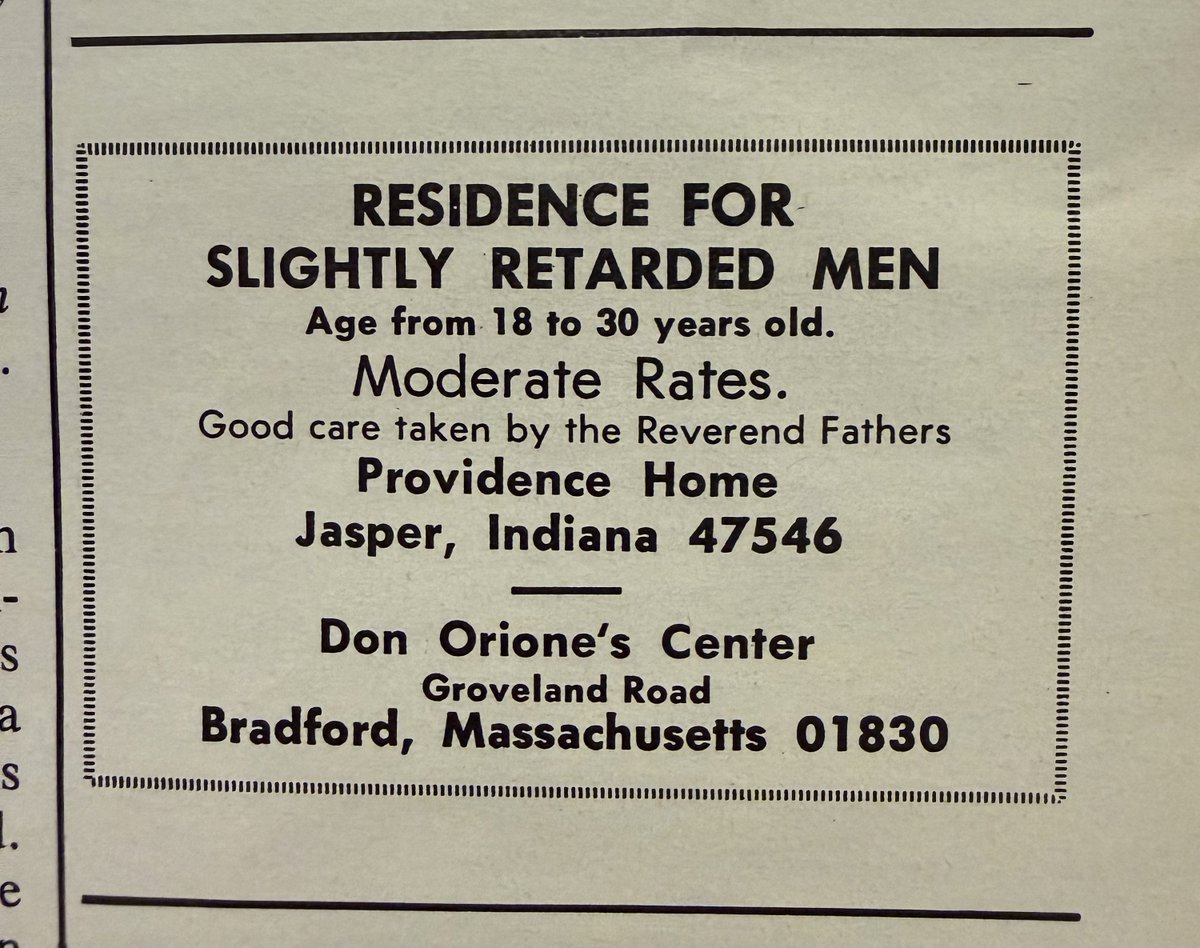 fr_faulkner's tweet photo. Cleaning at my parents’ house. Found this in a 1972 “St. Anthony Messenger” magazine. https://t.co/Xk87RntHrZ