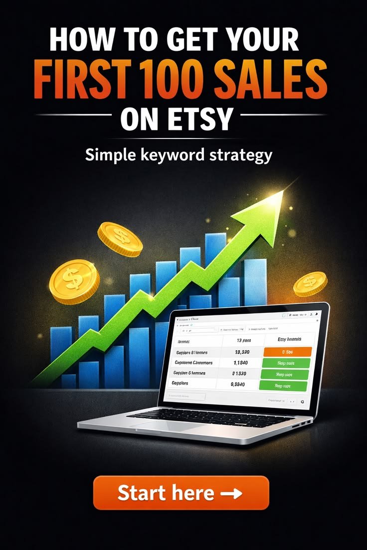 EVirexon25720's tweet photo. 🚀 Want to Get Your First 100 Etsy Sales?
Success on Etsy isn't just about having a great product it's about getting found by the right buyers. 🔍
👉 Comment "ETSY" or click the link in bio to learn more.
#Etsy #EtsySeller #EtsyShop #SmallBusiness #Ecommerce #DigitalProducts https://t.co/bLPNS2e5Uy