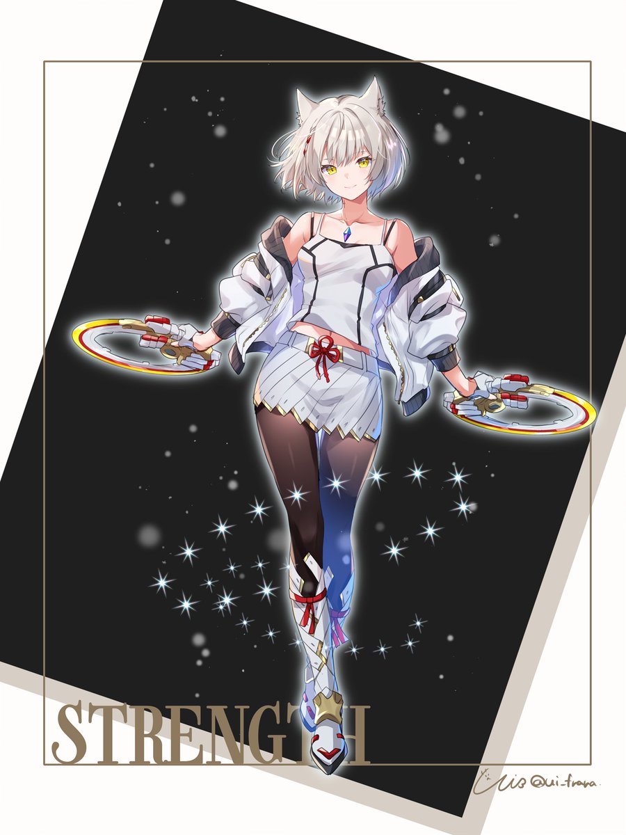 ui_frara's tweet photo. 🌙タロットイラスト⑦

【８：力／ミオ】

■正位置：強い意思、自制、不屈、理性、力量
■逆位置：無力、力不足、諦め、優柔不断、落胆 https://t.co/1LEymAqU5a