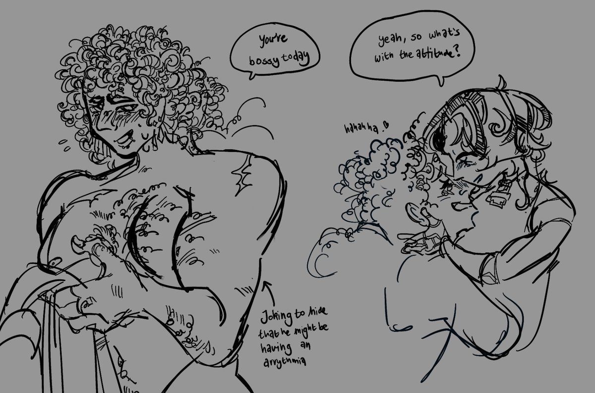 bearlybill034's tweet photo. remembered i can draw naked people now I’m 18 #sethoscara #scarathos https://t.co/lg4hMNO9xq