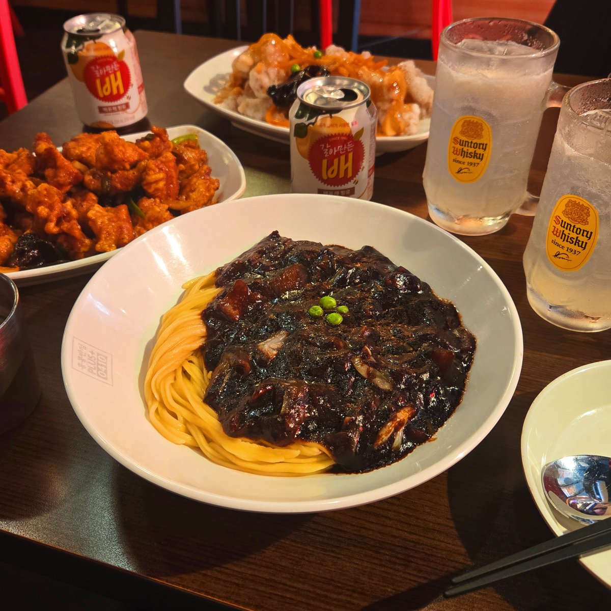 k1a9r9e9n's tweet photo. チャジャン麺もタンスユクもカンプンギも美味しすぎた( ˘꒳​˘ )ネ申 https://t.co/2IbUNNZ89S